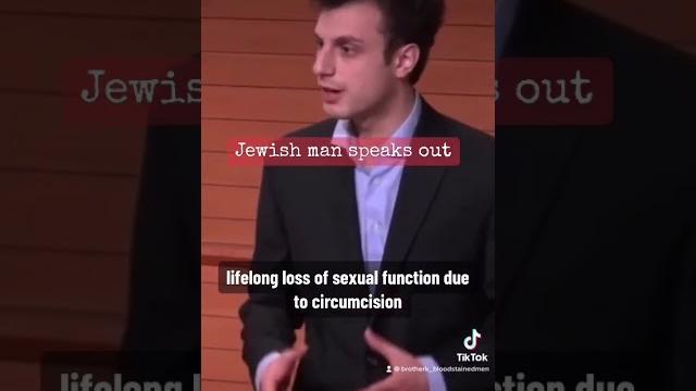 Jewish man speaks out against, circumcision the issues experienced and spoken among peers. Jewish man speaks out against, circumcision the issues experienced and spoken among peers.