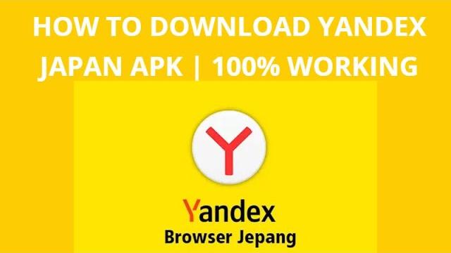 How to download yandex japan apk | 100% working How to download yandex japan apk | 100% working