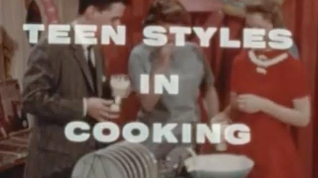 " teen styles in cooking " 1960s home economics instructional film american dairy assoc. xd72384 " teen styles in cooking " 1960s home economics instructional film american dairy assoc. xd72384