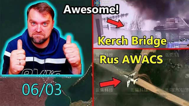 Update from ukraine | wow! kerch bridge was hit again! ruzzian awacs a-50s are gone! (apparently) Update from ukraine | wow! kerch bridge was hit again! ruzzian awacs a-50s are gone! (apparently)