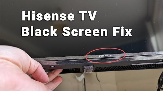 Hisense tv black screen fix | simple how-to guide Hisense tv black screen fix | simple how-to guide