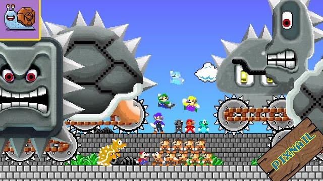 Pixnail: mario super power escape (all episodes ss01 ) | animation Pixnail: mario super power escape (all episodes ss01 ) | animation
