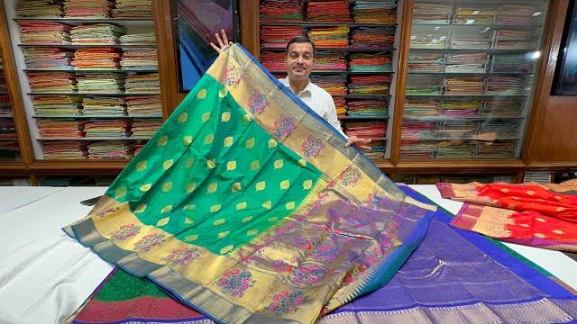 Clearance sale 50% off on chickpet wholesale pure kanjivaram silk sarees. courier available. Clearance sale 50% off on chickpet wholesale pure kanjivaram silk sarees. courier available.