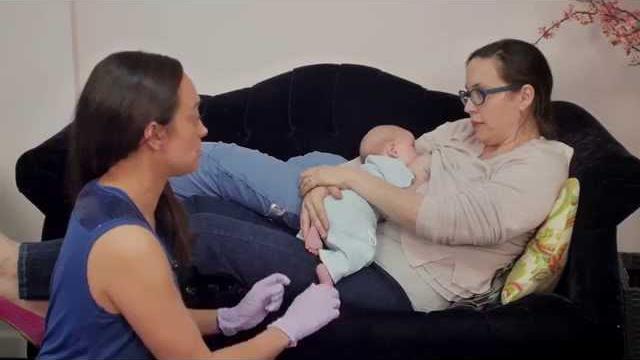 Laid back breastfeeding Laid back breastfeeding