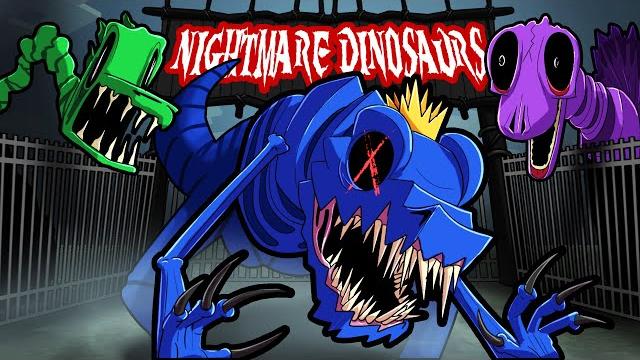 Rainbow nightmare dinosaurs! (nightmare blue rex) Rainbow nightmare dinosaurs! (nightmare blue rex)