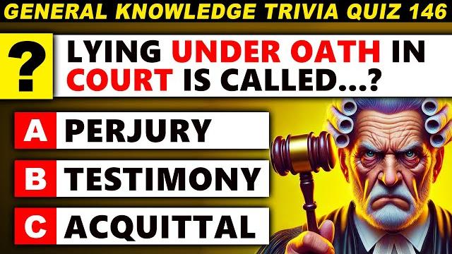 Ultimate general knowledge trivia quiz round 146 - can you reach einstein level? 50 questions Ultimate general knowledge trivia quiz round 146 - can you reach einstein level? 50 questions