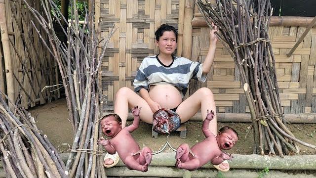 7.5 months pregnant single mother suffers pains in final stages of pregnancy. kind man gives chicken 7.5 months pregnant single mother suffers pains in final stages of pregnancy. kind man gives chicken