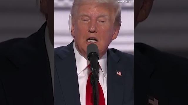 Trump jabs at biden during rnc speech Trump jabs at biden during rnc speech