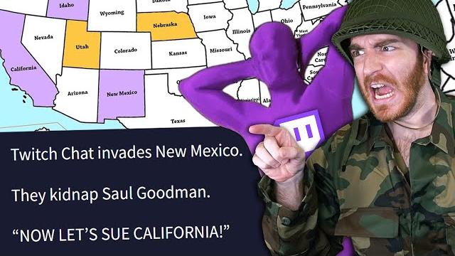 Twitch chat and i invaded usa with artificial intelligence Twitch chat and i invaded usa with artificial intelligence