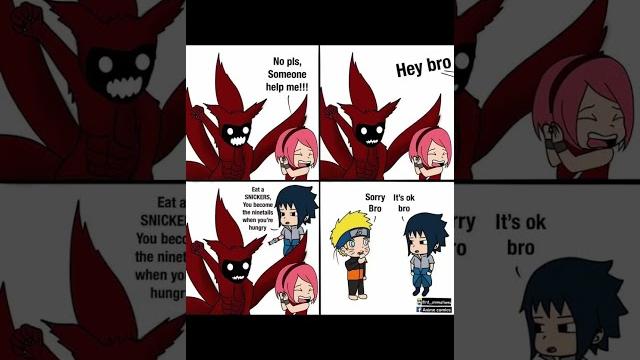 #narutoshorts #narutomeme #animecomedy #snickersmeme #kurama #sasuke #funnyanime #weebhumor #narutoshorts #narutomeme #animecomedy #snickersmeme #kurama #sasuke #funnyanime #weebhumor