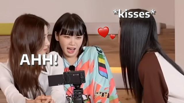 Kim chaewon vs kisses Kim chaewon vs kisses
