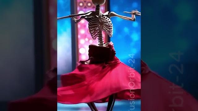 Dancing bones: skeleton-body performer shocks and delights on agt stage. #americasgottalent Dancing bones: skeleton-body performer shocks and delights on agt stage. #americasgottalent