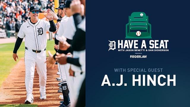 A.j. hinch: everything matters | have a seat A.j. hinch: everything matters | have a seat