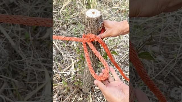 Secret knot – unbreakable & easy #howto #viral Secret knot – unbreakable & easy #howto #viral