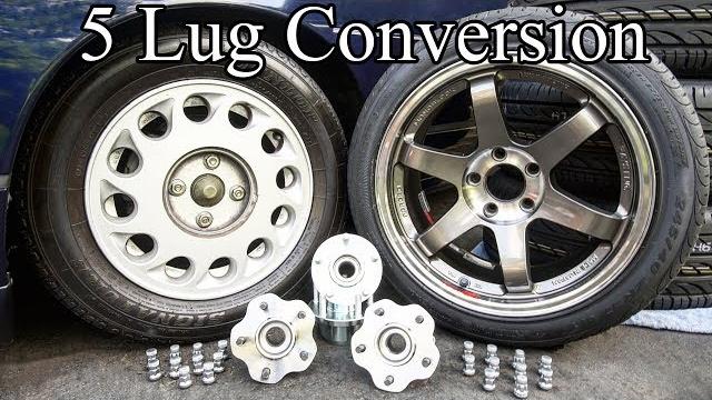 Diy: 5 lug conversion on your car or truck Diy: 5 lug conversion on your car or truck