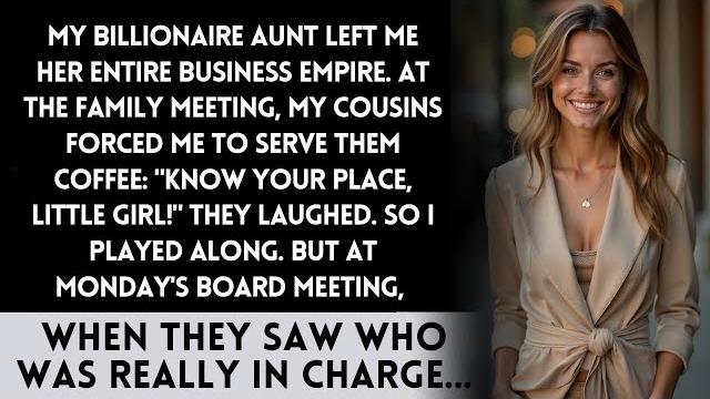 Rich aunt left me her empire, cousins made me a maid – the board meeting changed it all! Rich aunt left me her empire, cousins made me a maid – the board meeting changed it all!