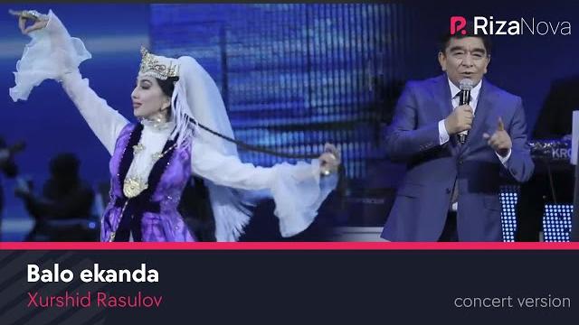Xurshid rasulov - balo ekanda (live video 2021) Xurshid rasulov - balo ekanda (live video 2021)