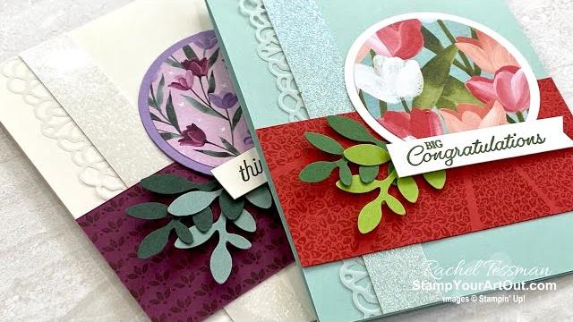 Based on a sketch…flowering fields cards Based on a sketch…flowering fields cards