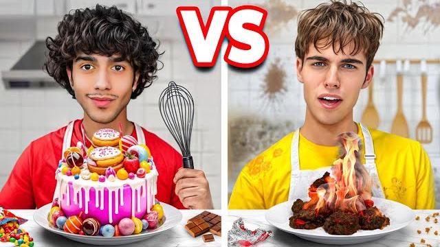 Cooking challenge vs. shady Cooking challenge vs. shady