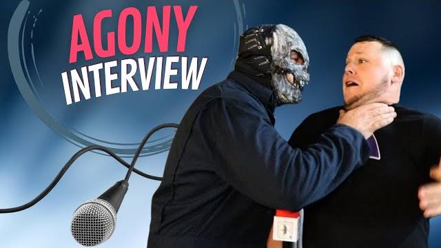 Trying to interview agony before his casket match this saturday against stryker ramirez at ccw Trying to interview agony before his casket match this saturday against stryker ramirez at ccw