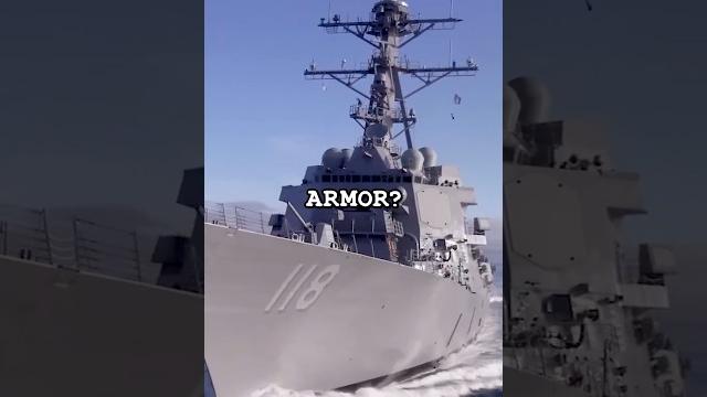 Why modern warships have no armor Why modern warships have no armor