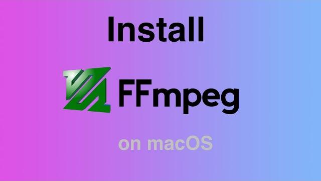 Install ffmpeg on mac apple silicon | m1 Install ffmpeg on mac apple silicon | m1
