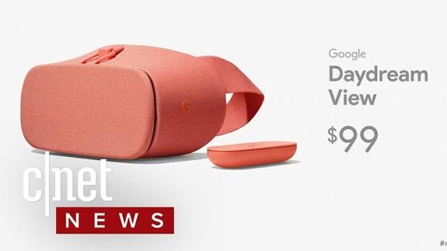 Google's new daydream view vr headset (cnet news) Google's new daydream view vr headset (cnet news)