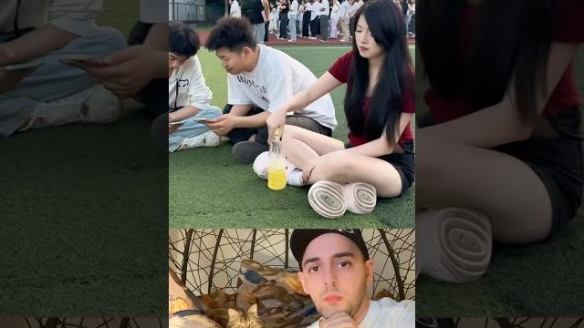 How to actually make bottle flip food challenge with your crush #shorts #challenge #friends #usa How to actually make bottle flip food challenge with your crush #shorts #challenge #friends #usa