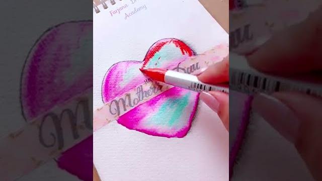Happy mother's day ️ || satisfying creative art #shorts Happy mother's day ️ || satisfying creative art #shorts