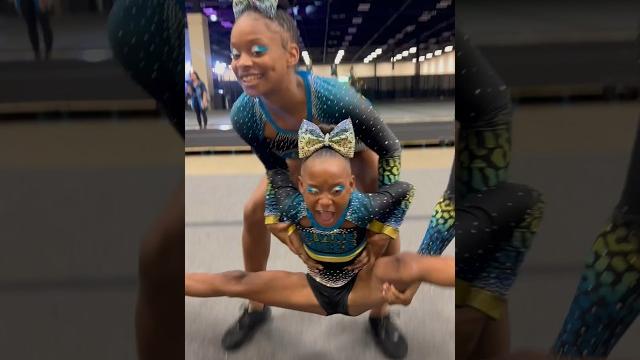 Omg… they ateee #cheer #stunts #shorts Omg… they ateee #cheer #stunts #shorts