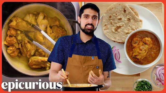 How a michelin star indian chef makes chicken curry at home | passport kitchen | epicurious How a michelin star indian chef makes chicken curry at home | passport kitchen | epicurious