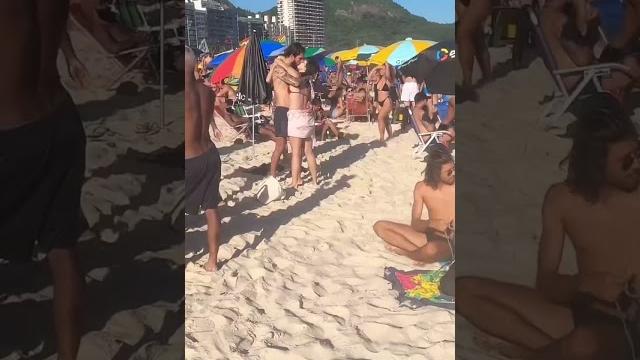 Copacabana beach in rio de janeirobrazil Copacabana beach in rio de janeirobrazil