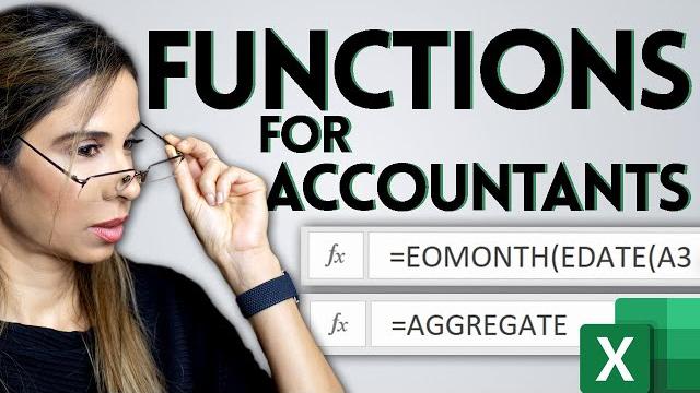 Excel for accounting - 10 excel functions you need to know! Excel for accounting - 10 excel functions you need to know!