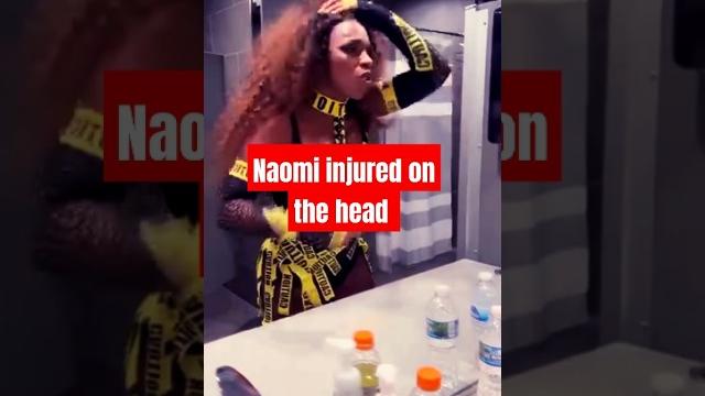 Naomi got injured on the head after jade cargill attack on wwe smack down #wwe #wrestling #shorts Naomi got injured on the head after jade cargill attack on wwe smack down #wwe #wrestling #shorts