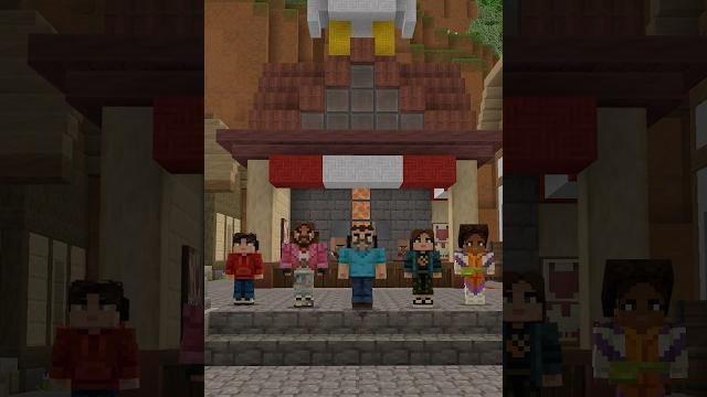 A minecraft movie: hero pack A minecraft movie: hero pack