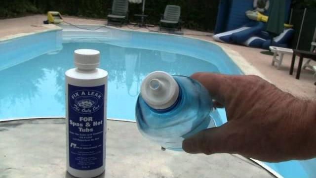 Swimming pool leak? try 'fix a leak'. Swimming pool leak? try 'fix a leak'.