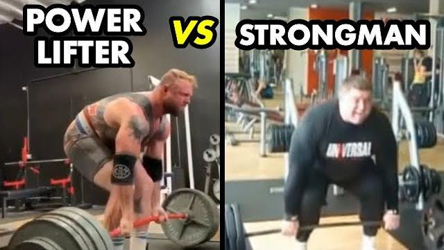 Comparing deadlift styles: powerlifter vs. strongman - leverages, rep efficiency, and durability Comparing deadlift styles: powerlifter vs. strongman - leverages, rep efficiency, and durability