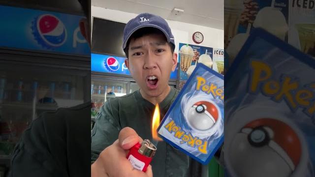 Siri told me to burn pokemon cards Siri told me to burn pokemon cards