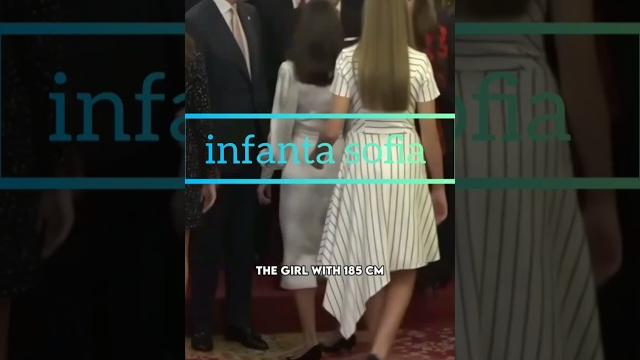 The girl with 185cm height in his family #kingfelip's daughter #height #royalpains #princess The girl with 185cm height in his family #kingfelip's daughter #height #royalpains #princess