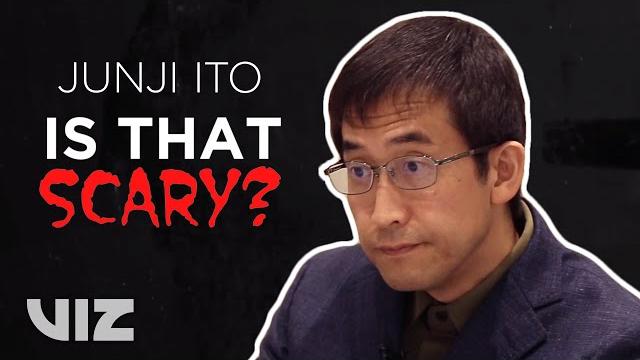 Junji ito reacts | is that scary? | viz Junji ito reacts | is that scary? | viz