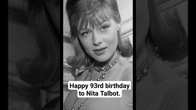 Happy 93rd birthday to nita talbot Happy 93rd birthday to nita talbot