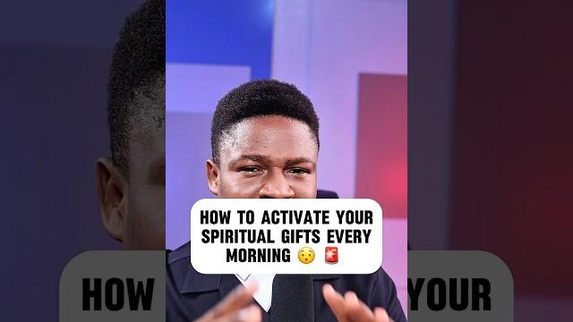 How to activate your spiritual gifts every morning | joshua generation #inspiration #prophetic #fyp How to activate your spiritual gifts every morning | joshua generation #inspiration #prophetic #fyp