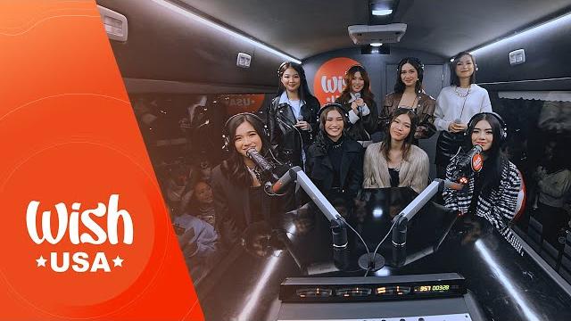 Bini performs "huwag muna tayong umuwi" live on the wish usa bus Bini performs "huwag muna tayong umuwi" live on the wish usa bus