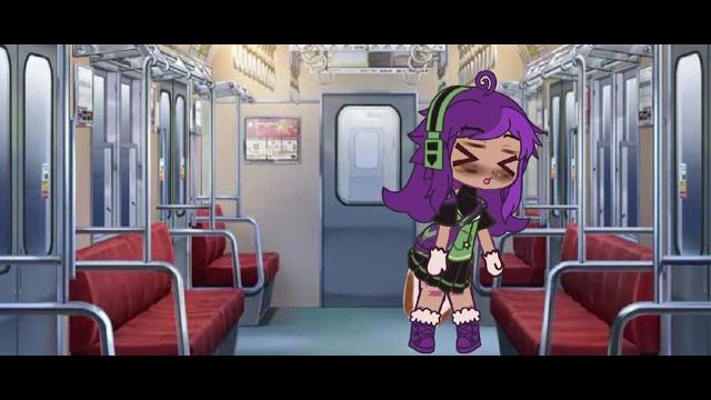 Girl pooped in a diaper on the subway // abdl gacha Girl pooped in a diaper on the subway // abdl gacha