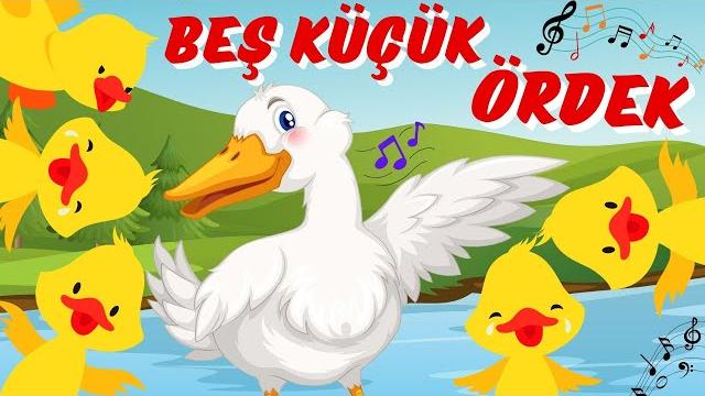Beş küçük ördek şarkısı çocuk şarkıları - animasyon çizgi film - masal ve hikaye - concon masal Beş küçük ördek şarkısı çocuk şarkıları - animasyon çizgi film - masal ve hikaye - concon masal