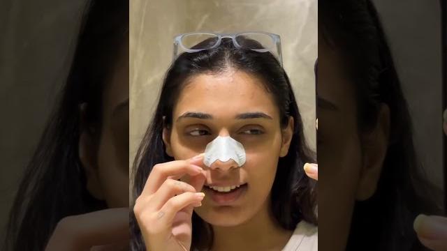 Trying nose strips for the first time. you need this Trying nose strips for the first time. you need this