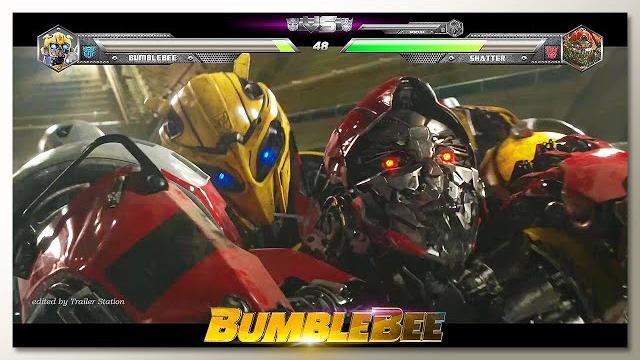 Bumblebee vs shatter & dropkick with healthbars Bumblebee vs shatter & dropkick with healthbars