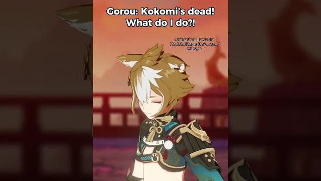 Gorou’s upset.. #genshinimpact #genshin Gorou’s upset.. #genshinimpact #genshin