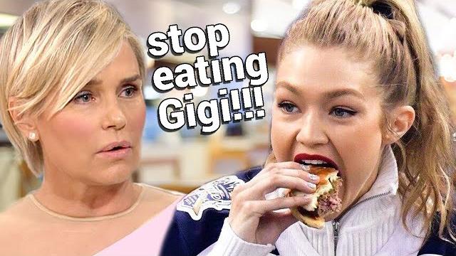 Gigi hadid's mom not letting her eat & being toxic af Gigi hadid's mom not letting her eat & being toxic af
