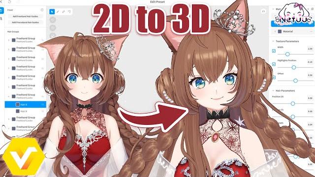 Pups ️ | vtuber 3d model〚 vroid timelapse 〛50 Pups ️ | vtuber 3d model〚 vroid timelapse 〛50